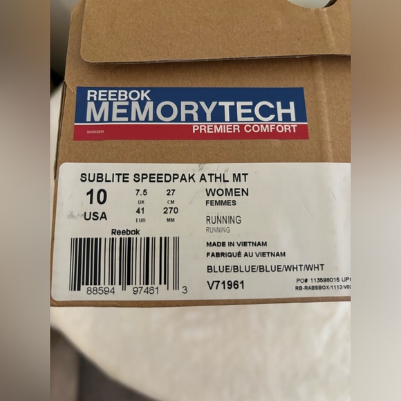 Reebok Women’s Sublite Speedpak Athletic MT Running Shoe (NIB) - Picture 3 of 10